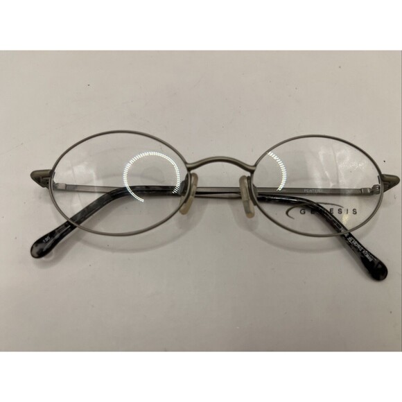 Genesis Eyeglasses G-4022 4620 Pewter Designer Demo Lens Silver 46-20-130 main image 3